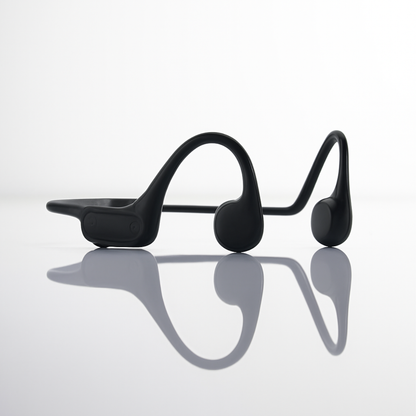 Audifonos OSSonic Pulse 1 conduccion osea vista superior negro